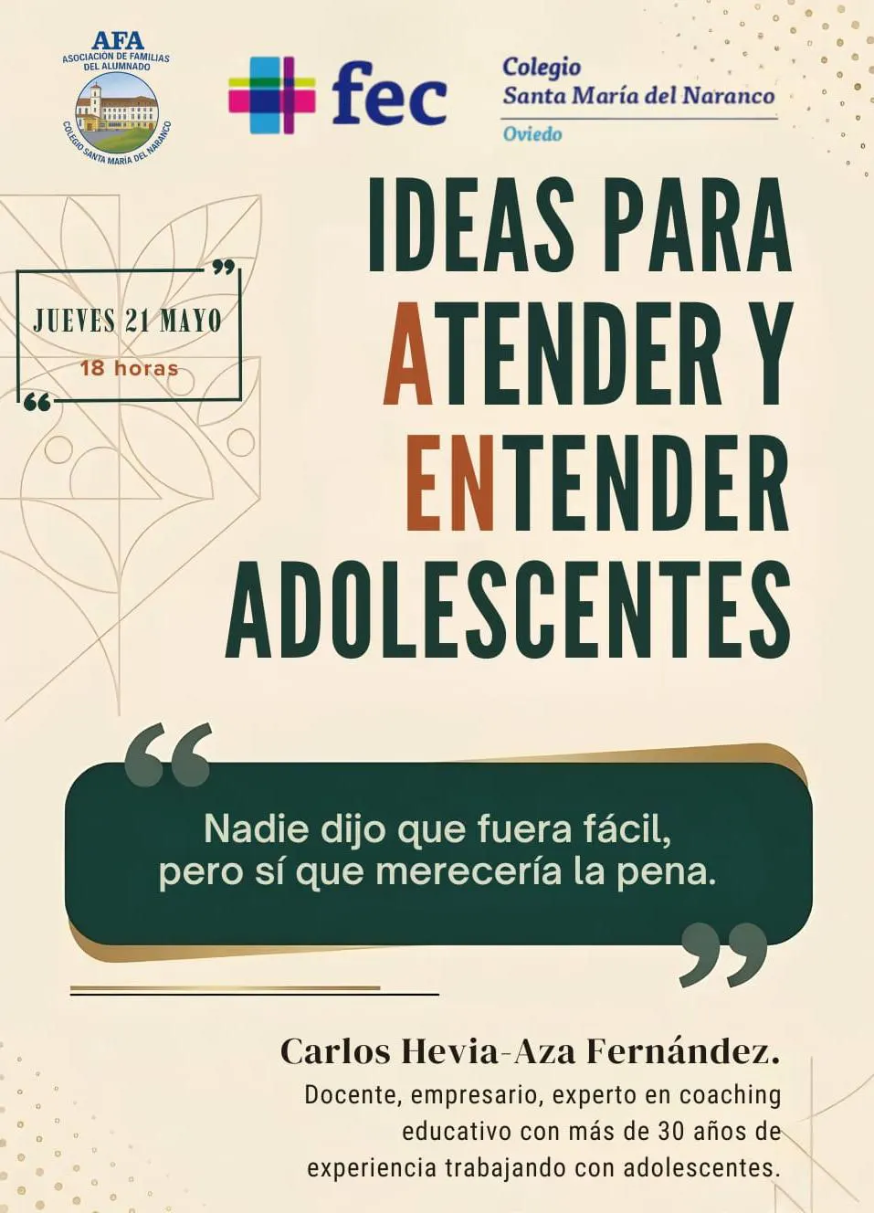 Ideas para atender y entender adolescentes-portada