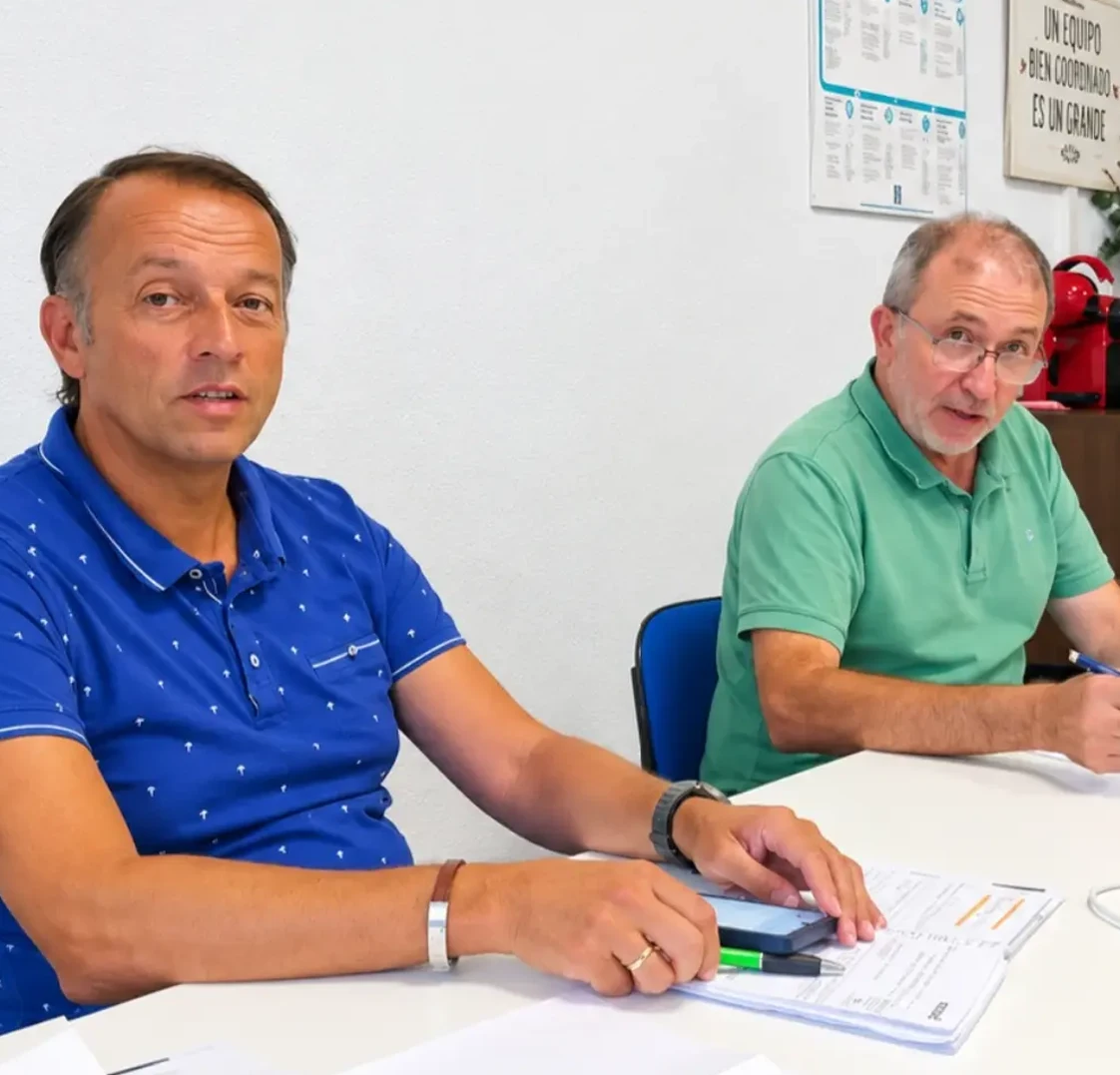 Reunión con el director
